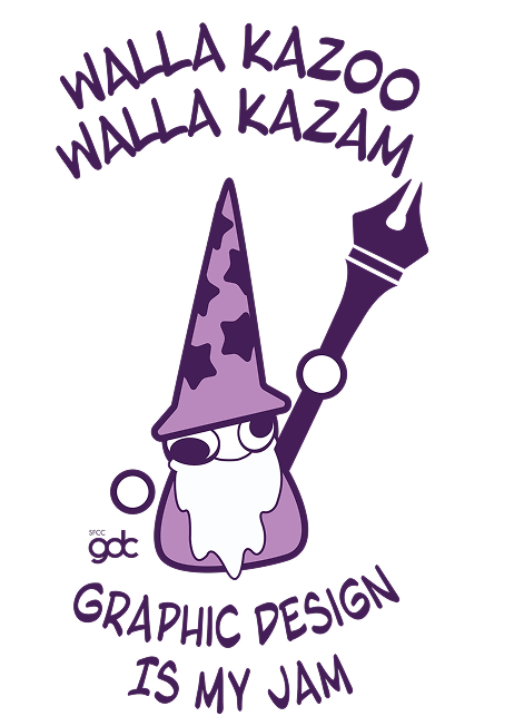 Polished final vector drawing of the wizard